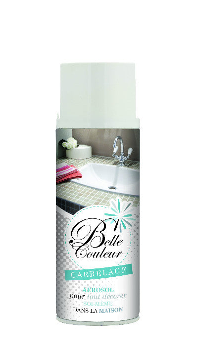Spray Blanc pour Carrelage de Belle Couleur 400 ml I Peinture Discount