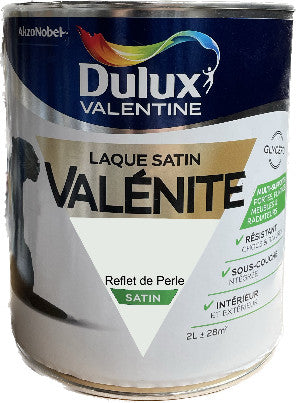 Reflet de Perle Satin Laque Valénite Dulux Valentine | PEINTURE DISCOUNT