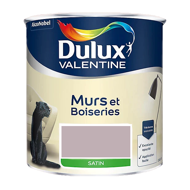 Soupçon de Rose Peinture Murs et Boiseries Dulux Valentine 2.5 L | PEINTURE DISCOUNT 