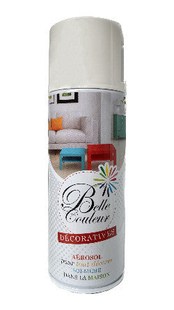 Blanc Mat Sprays Les Décoratives Belle Couleur | PEINTURE DISCOUNT