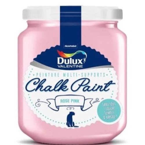 Chalk Paint rose Dulux Valentine 175 ml I Peinture Discount