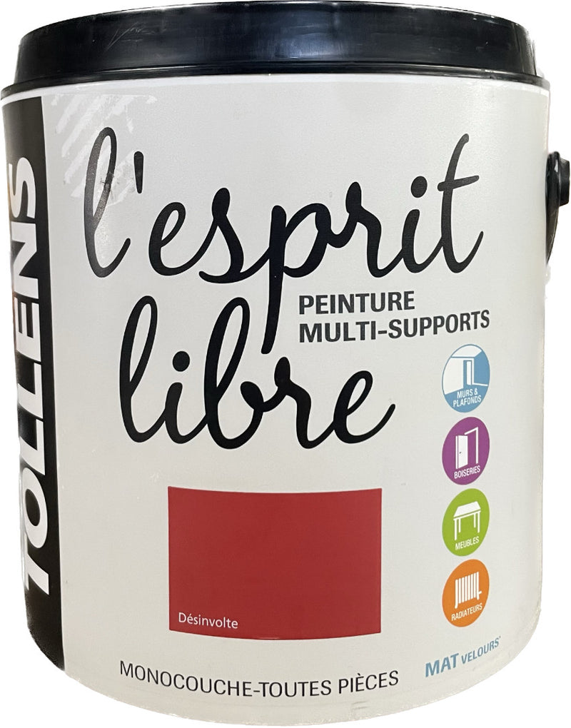 Désinvolte Peinture Multi Supports Esprit Libre TOLLENS | PEINTURE DISCOUNT