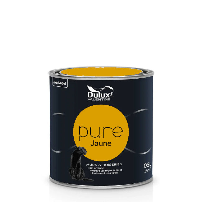 Jaune Pure Dulux Vantine 0.5 L | PEINTURE DISCOUNT