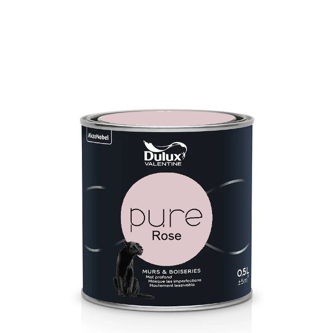 Rose Pure Dulux Vantine 0.5 L | PEINTURE DISCOUNT