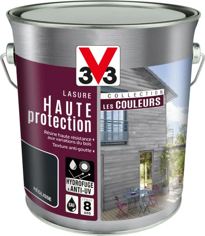 Réglisse  Lasure Haute Protection V33 | PEINTURE DISCOUNT