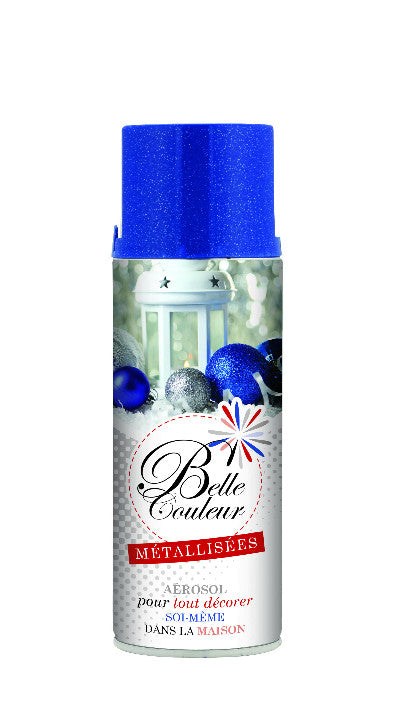 Spray Bleu Métallisée de Belle Couleur | PEINTURE DISCOUNT