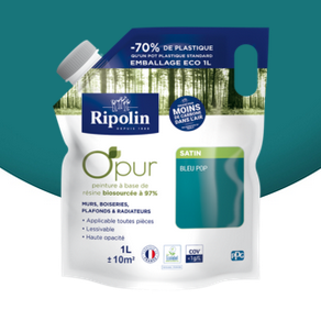 Bleu Pop  O'Pur Ripolin | PEINTURE DISCOUNT