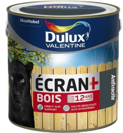 Dulux Valentine Ecran + Bois Gris anthracite Peinture Discount