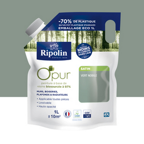 Vert Nobile  O'Pur Ripolin | PEINTURE DISCOUNT