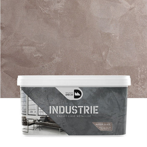 Marron Glacé  Enduit Lisse Industrie | PEINTURE DISCOUNT