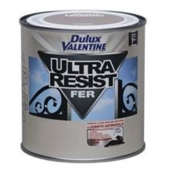 Peinture ULTRA RESIST FER DULUX VALENTINE 0.5 L
