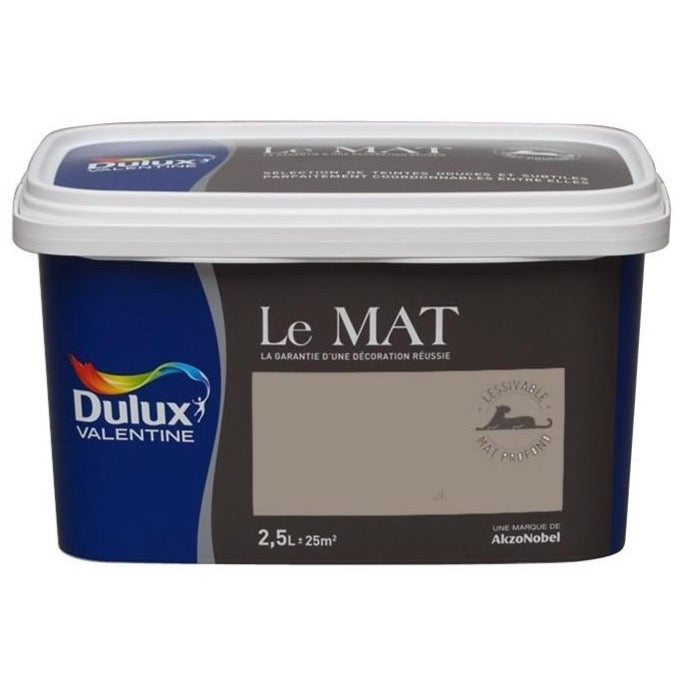 Dulux Valentine Le Mat 2.5 L I Peinture Discount