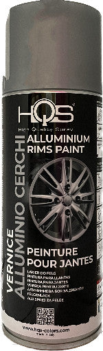 Gris Aluminium Spray Jantes HQS 400 ML | PEINTURE DISCOUNT