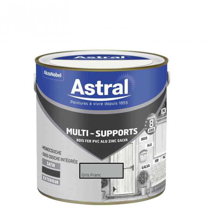 Peinture Multi-supports Extérieure Satin ASTRAL 0.5L