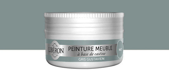 Gris Gustavien  Peinture Libéron Caséine 75 ML | PEINTURE DISCOUNT