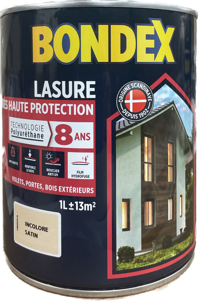 Incolore Lasure HP 1L Bondex | PEINTURE DISCOUNT