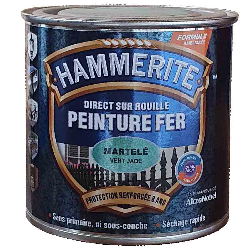 Peinture Hammerite Direct sur Rouille 0.25 L | PEINTURE DISCOUNT