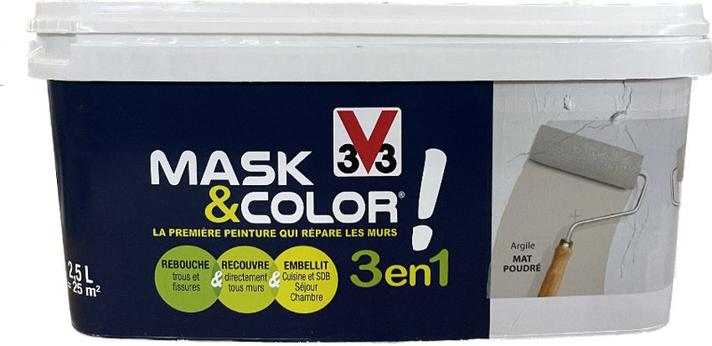 Argile  peinture MaskColor V33 2.5L | PEINTURE DISCOUNT