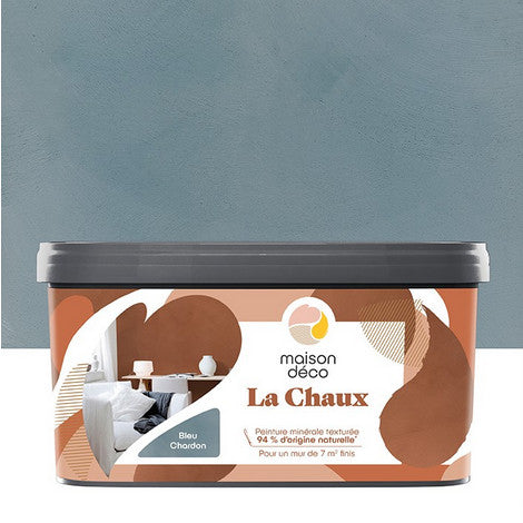 Bleu Charbon La Chaux Ultra Mat Maison Déco | PEINTURE DISCOUNT