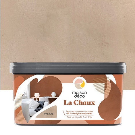 Chanvre La Chaux Ultra Mat Maison Déco | PEINTURE DISCOUNT