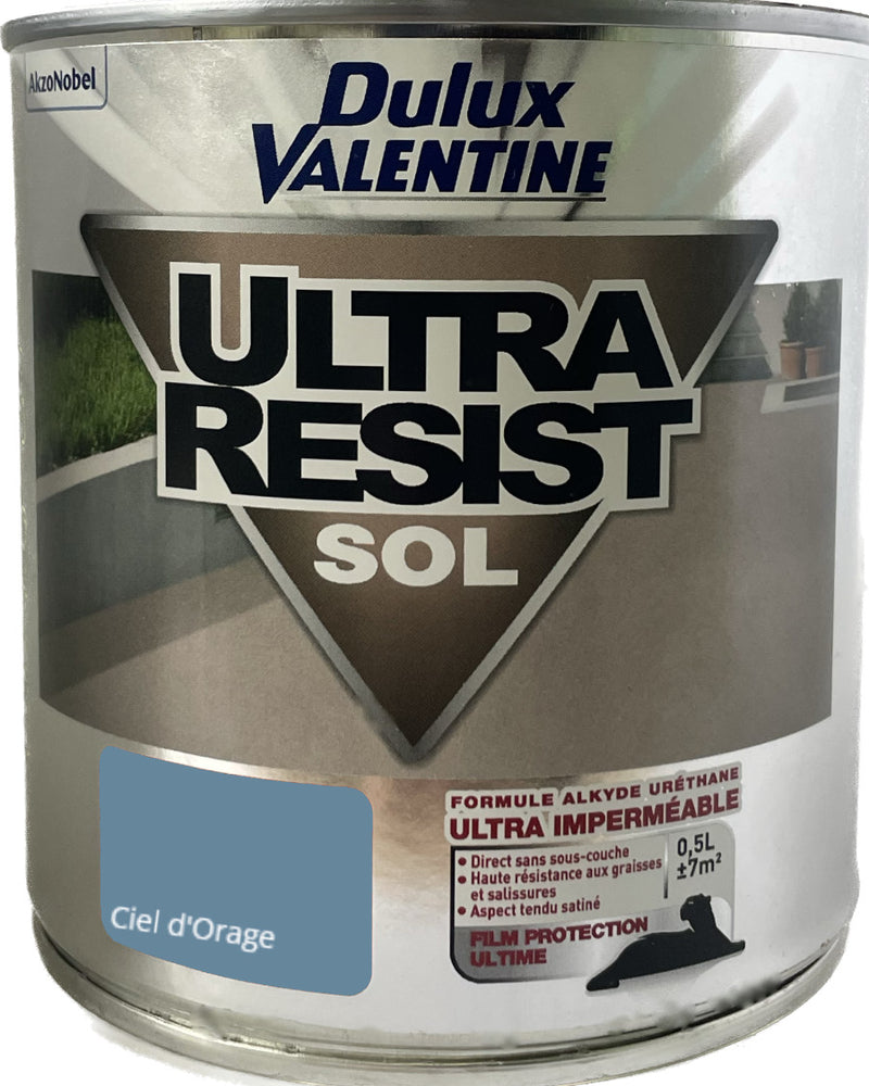 Peinture Ultra Resist Sol Dulux Valentine 2.5 L