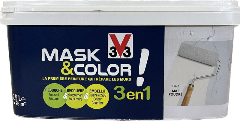 Craie  peinture MaskColor V33 2.5L | PEINTURE DISCOUNT