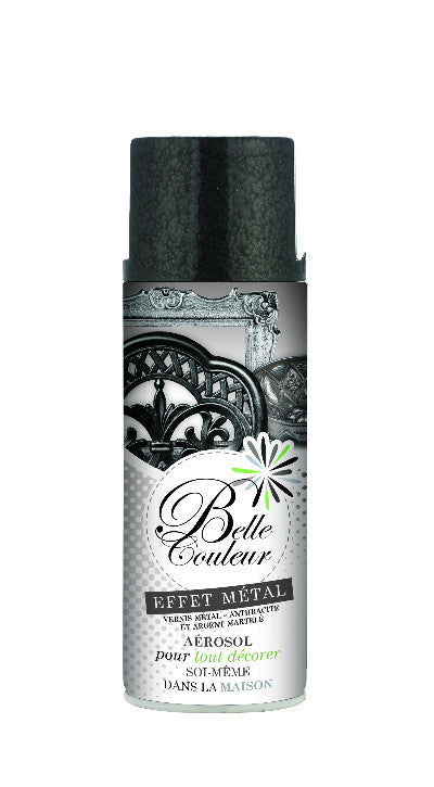 Spray "Effet Martelé" anthracite de Belle Couleur 400 ml I Peinture Discount