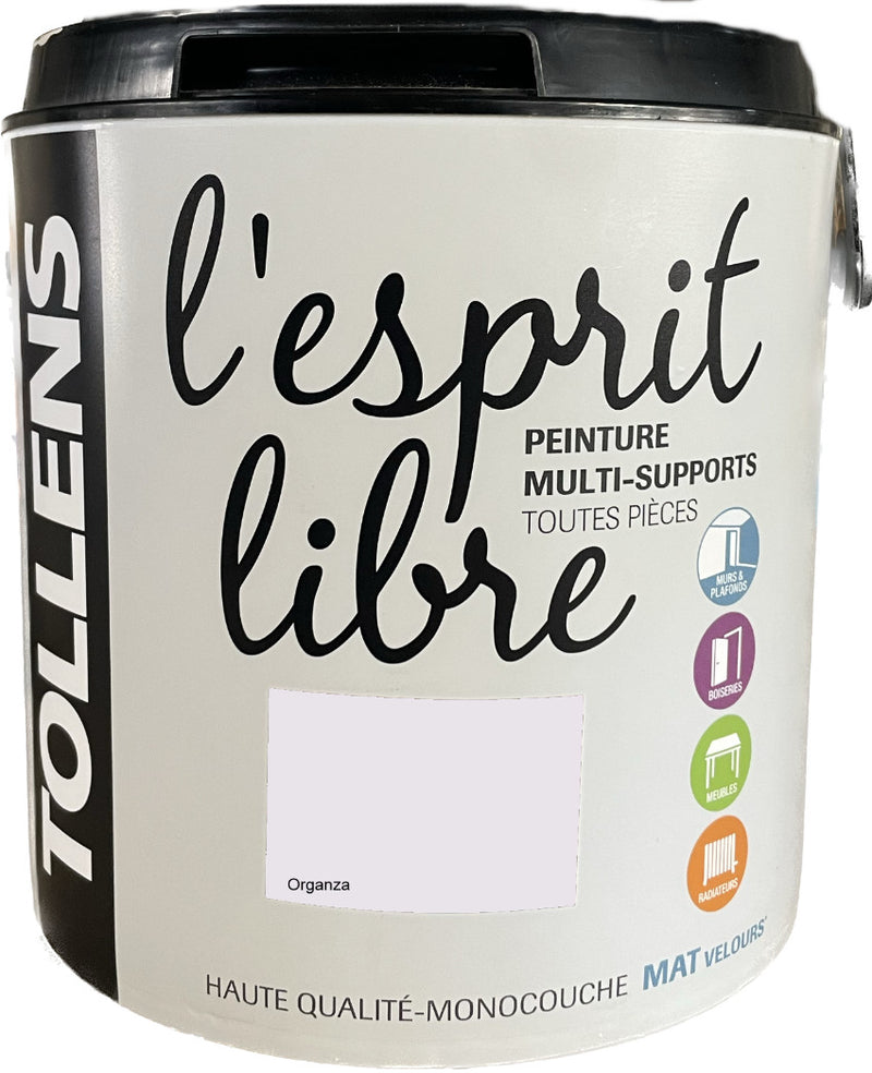 Organza  Peinture Multi Supports Esprit Libre TOLLENS | PEINTURE DISCOUNT