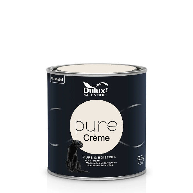 Crème Pure Dulux Vantine 0.5 L | PEINTURE DISCOUNT