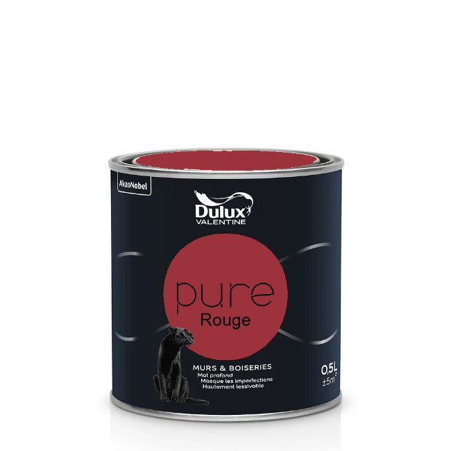 Rouge Pure Dulux Vantine 0.5 L | PEINTURE DISCOUNT
