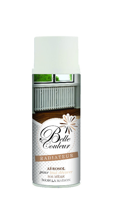 Spray Radiateur Belle Couleur 400 ml blanc I Peinture Discount