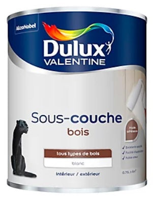 Sous-couche Bois Dulux Valentine Blanc